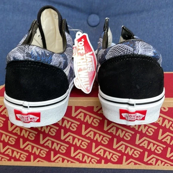 Vans Old Skool Wireframe Skulls Black True White WMNS - Picture 14 of 16